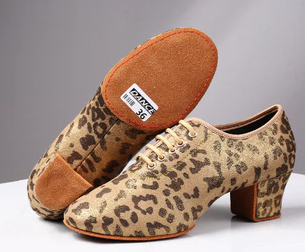 Soft Soled Oxford Cloth Dance Shoes for Practice