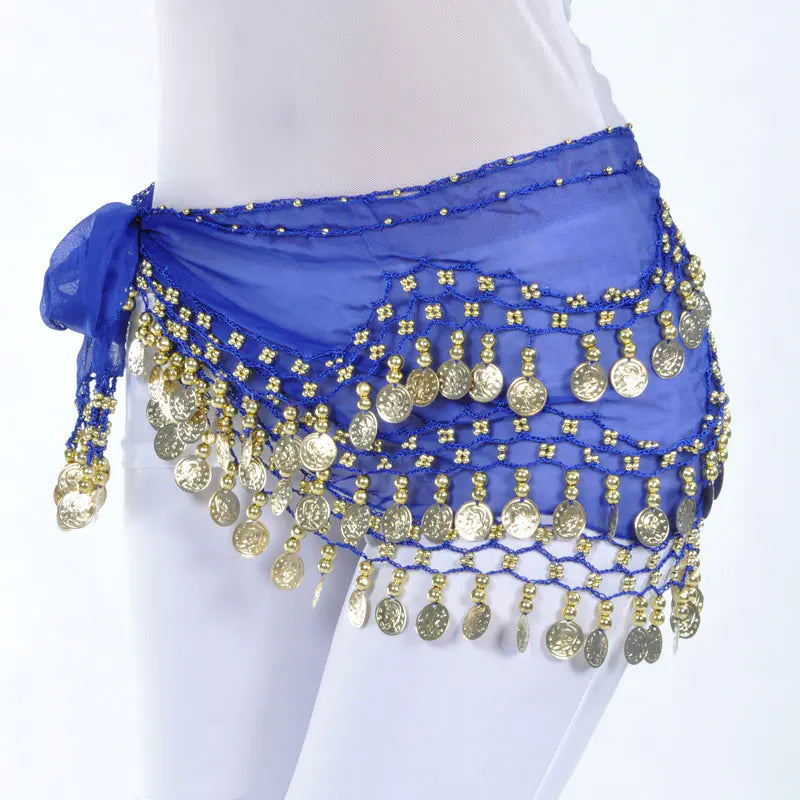 Three-Layer Belly Dance Waist Chain and Waistband