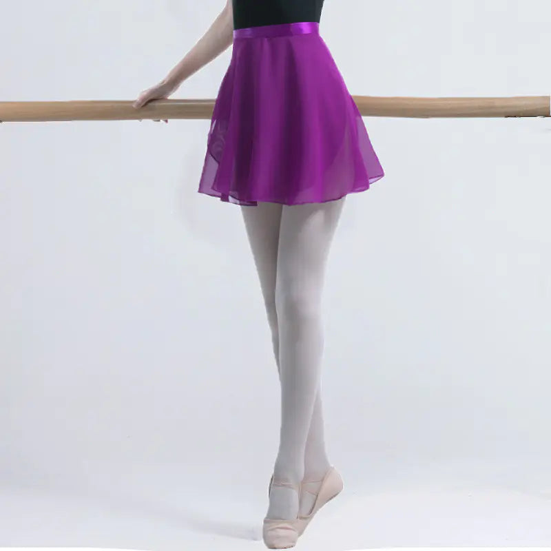 Ballet Practice Clothes with Female Dance Gauze Skirt