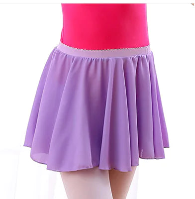 Girls' Chiffon Dance Skirt for Ballet Practice