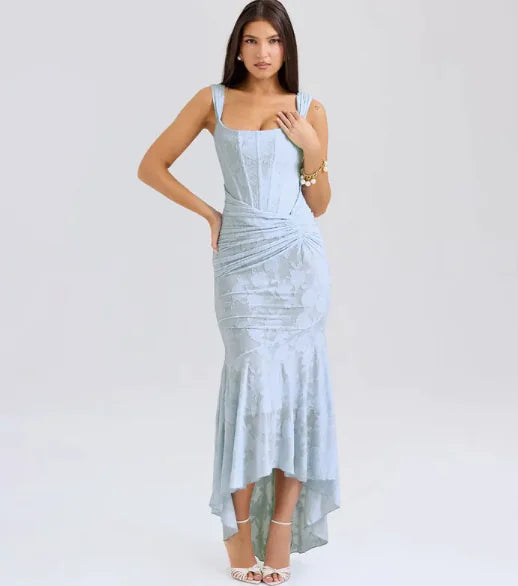 Mozision Off-Shoulder Ruched Bodycon Party Dress