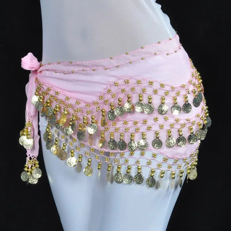 Three-Layer Belly Dance Waist Chain and Waistband