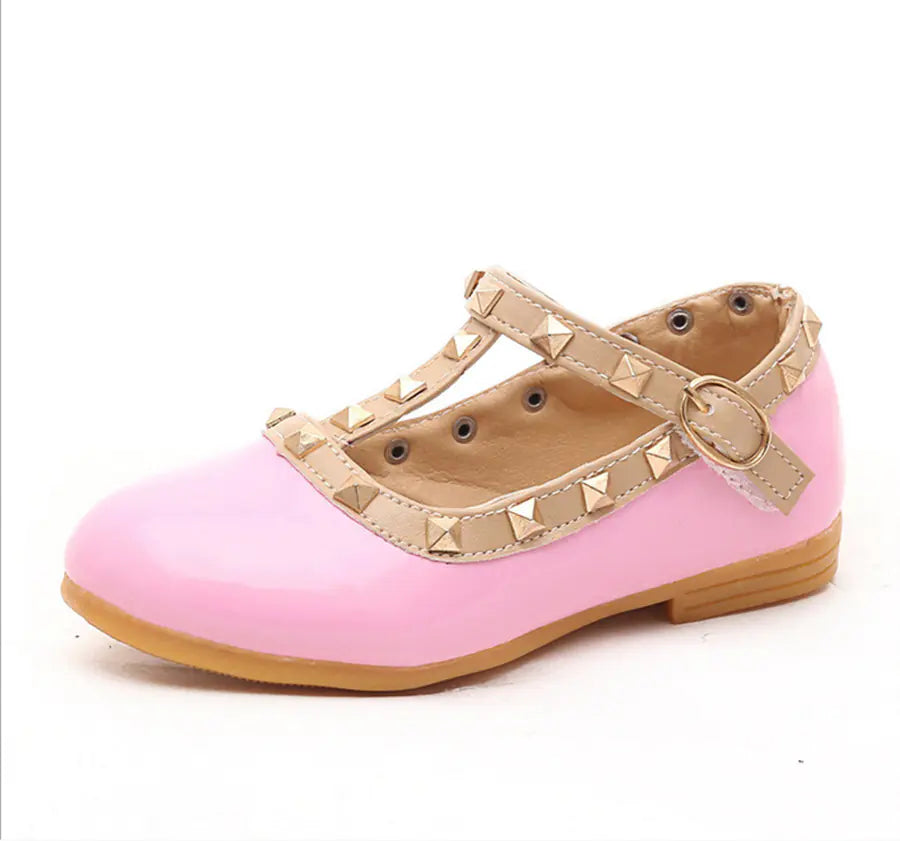 Girls' Princess Dance Shoes with Studs