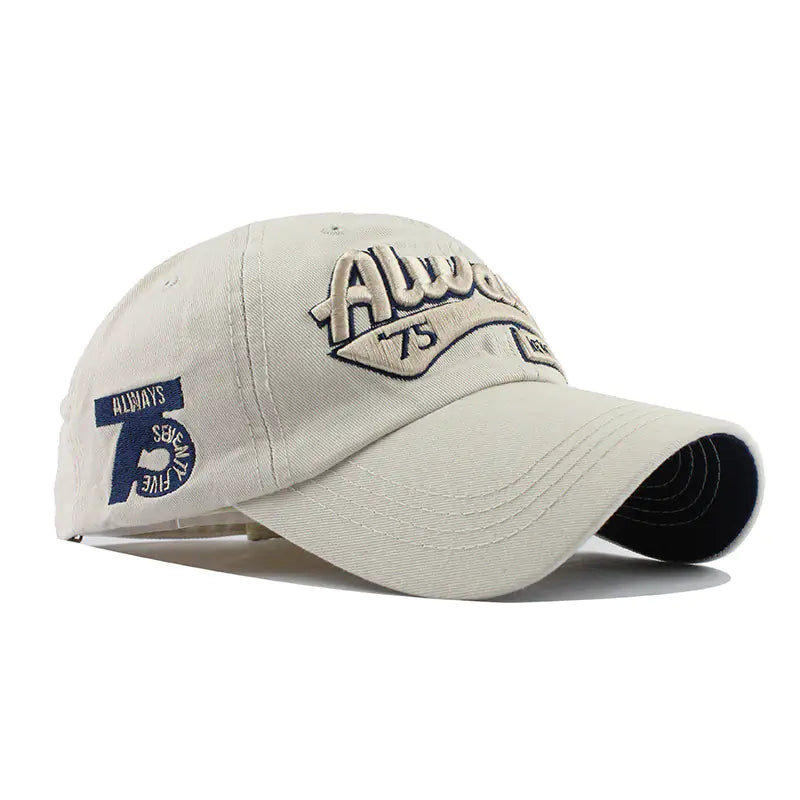 Embroidered Baseball Cap for Couples and Street Dance