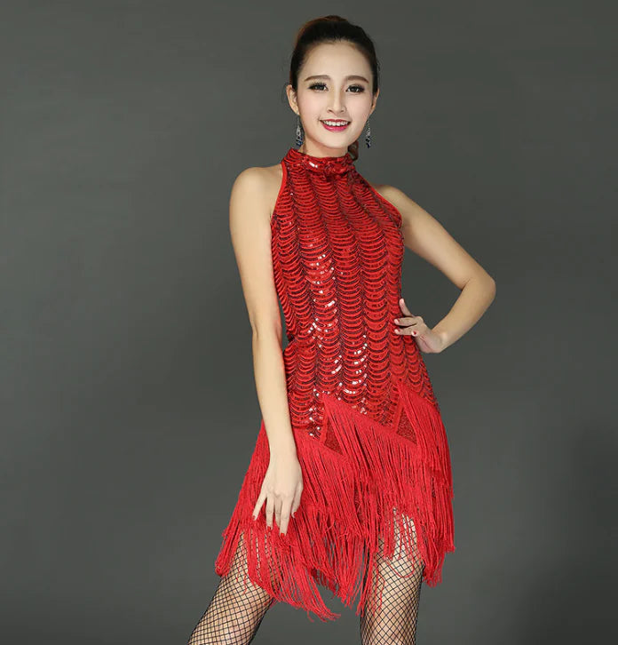 Latin Dance Costume, Skirt, Performance Outfit