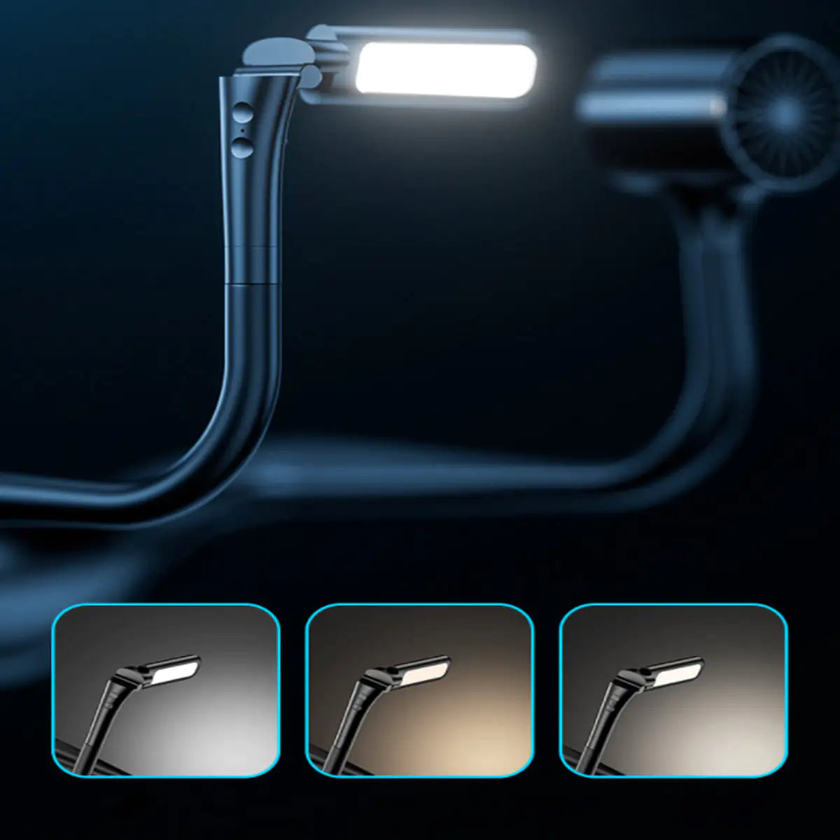 No Sweat Neck Fan With Light