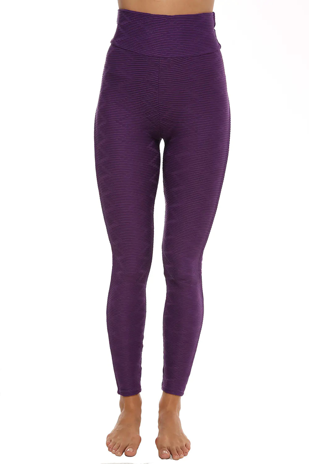 Women's Jacquard Yoga Pants for Dance and Fitness