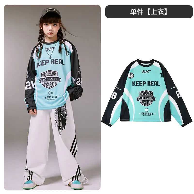 Kids Street Dance Hip Hop Outfit for Boys & Girls