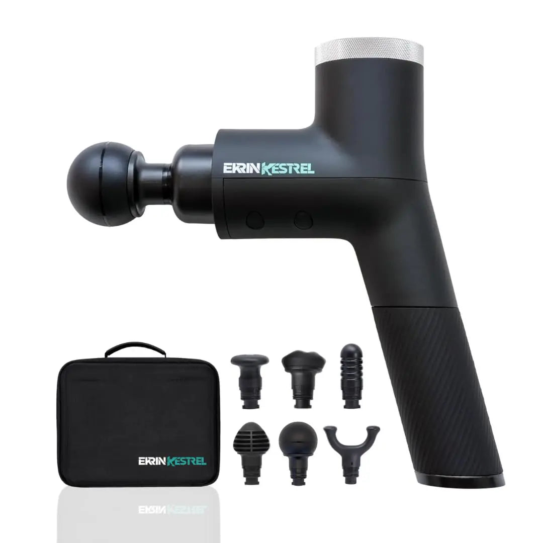 Ekrin Athletics Kestrel Massage Gun: Enhanced Precision & Comfort for Superior Muscle Recovery & Wellness | Relieve Sore Muscles and Stiffness