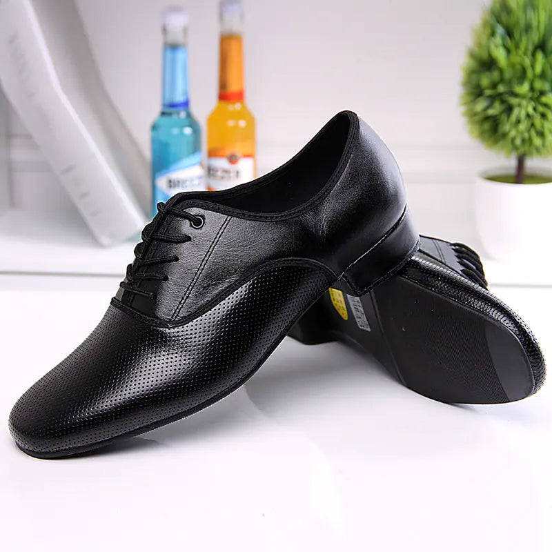 Wear-resistant Microfiber Leather Dance Shoes