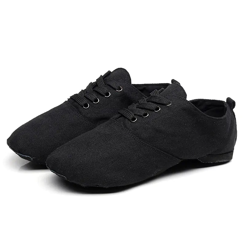 Children's Dance Shoes - Canvas Jazz and Ballet Styles