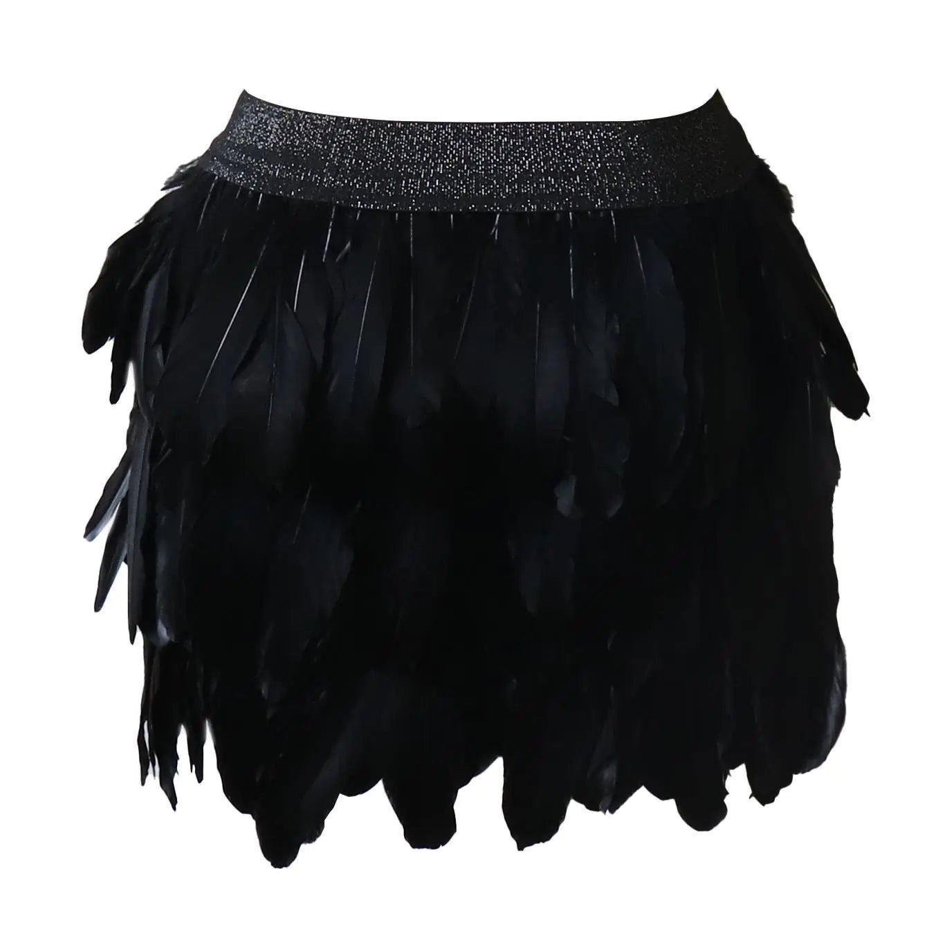 Wild Sexy Feather Skirt for Party and Dance Performance