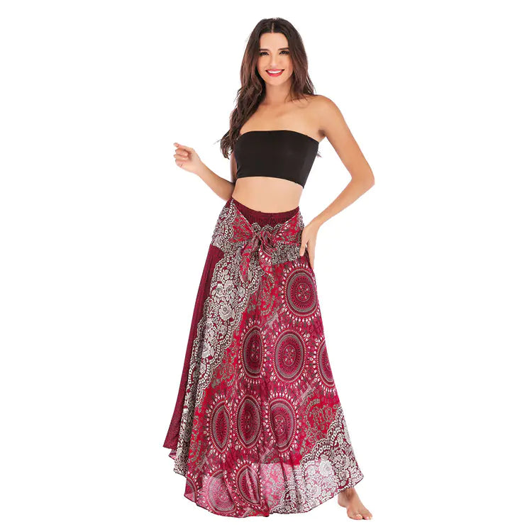 Thai Beach Vacation Dress & Skirt for Belly Dance