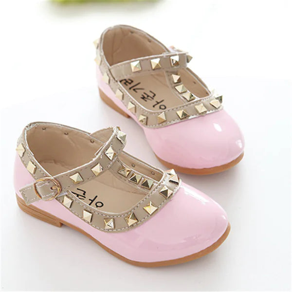 Girls' Princess Dance Flats with Studs