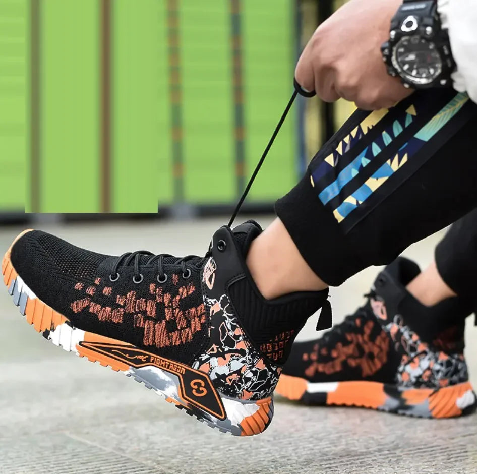 Lightweight Steel Toe Safety Shoes