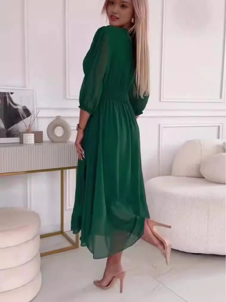 Mesh Maxi Dress