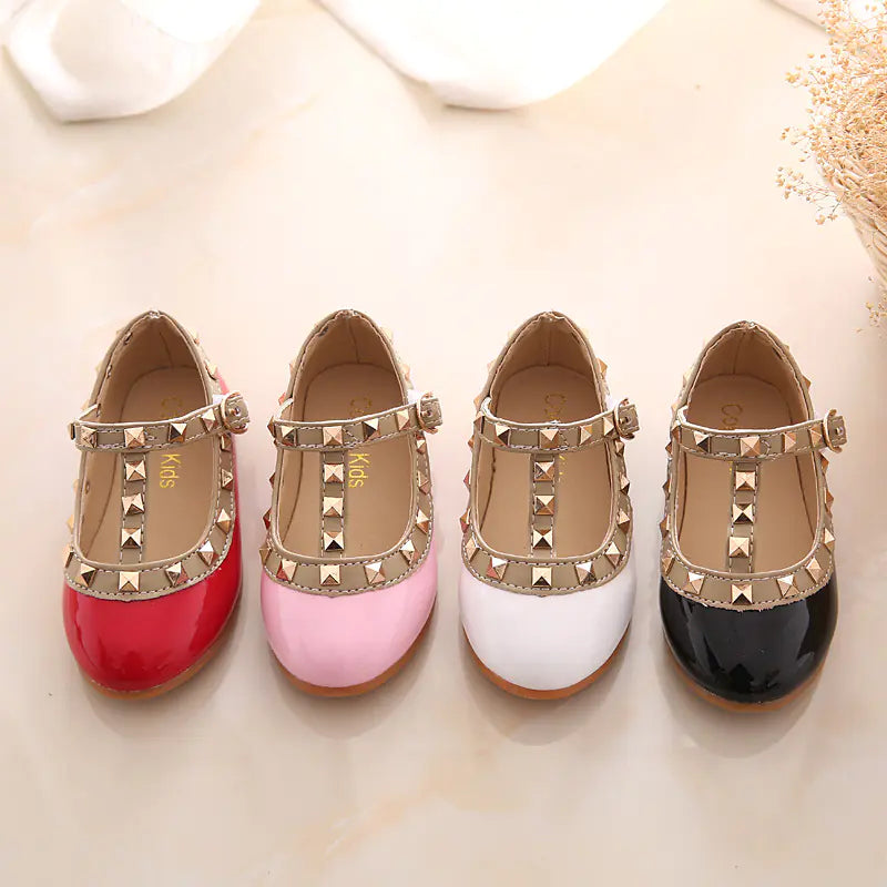 Girls' Princess Dance Shoes with Studs