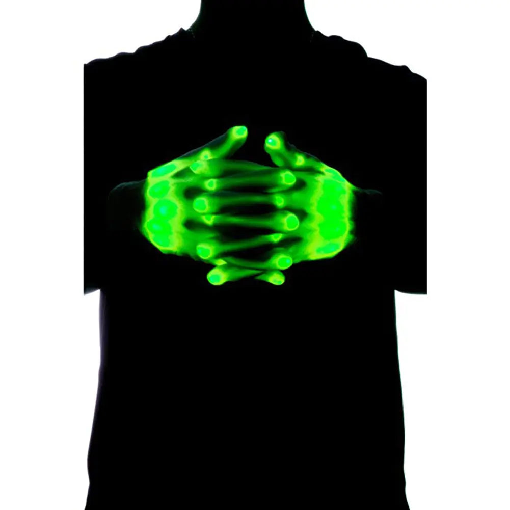 Rainbow LED Gloves for Dance Performances and Shows