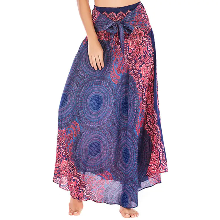 Leisure Beach Vacation Big Skirt Belly Dance Outfit