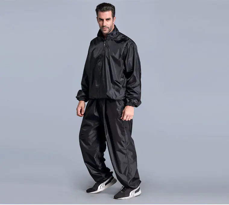 Men's Sweating Dance Workout Set and Sauna Pants