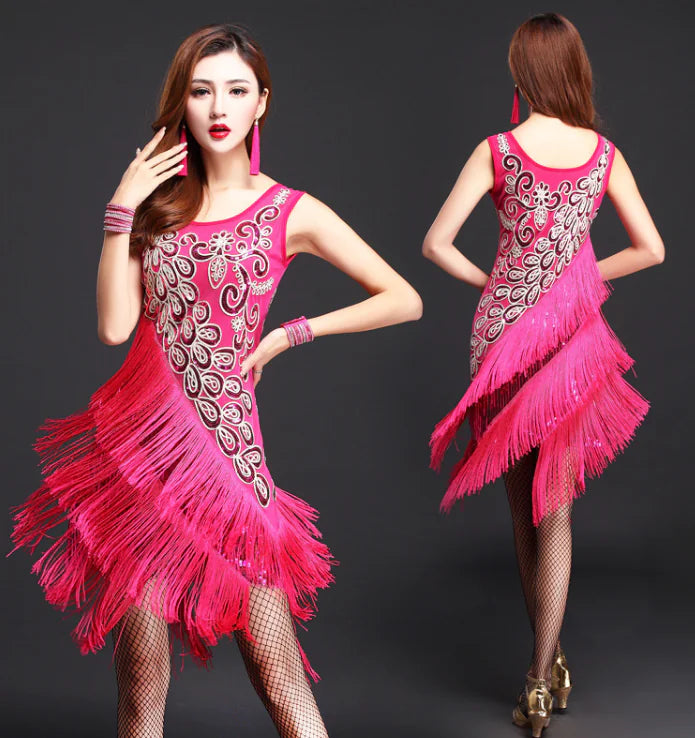 Practice Uniform, Latin Dance Skirt, Performance Outfit