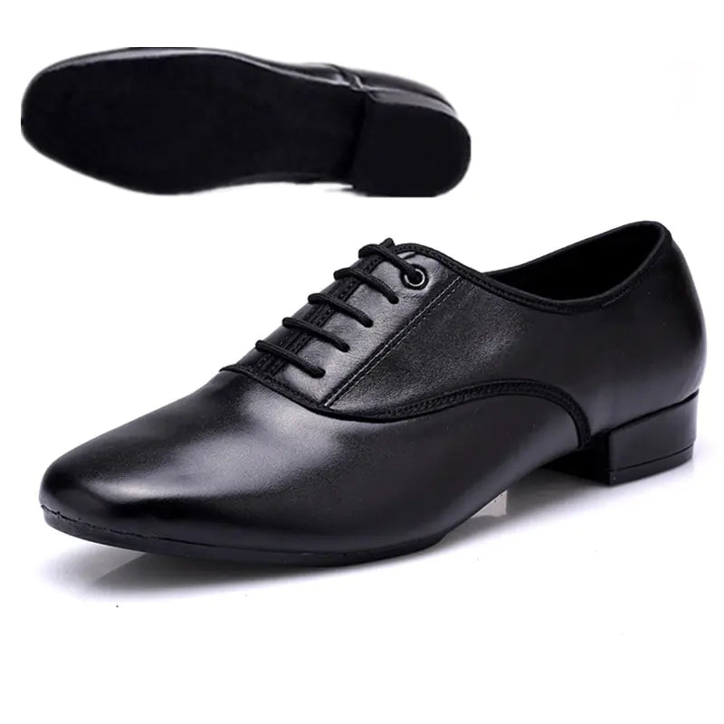 Wear-resistant Microfiber Leather Dance Shoes