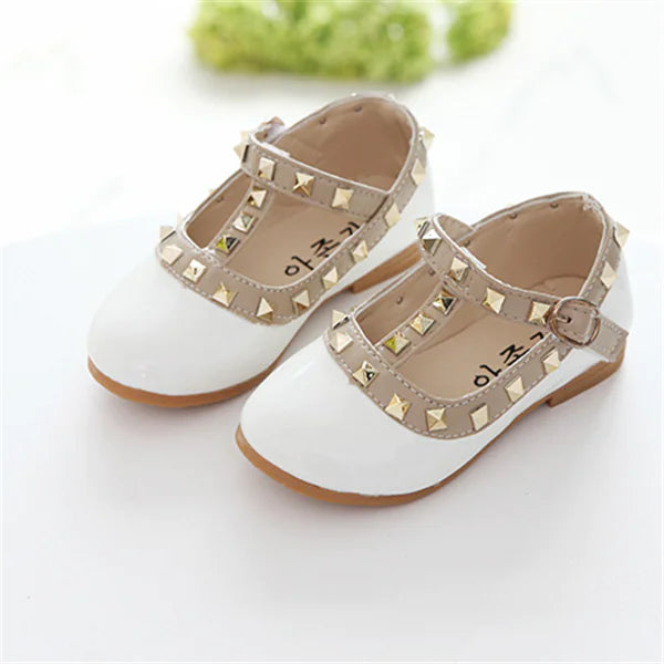Girls' Princess Dance Flats with Studs