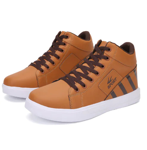 Korean Style High-Top Men's Dance Sneakers