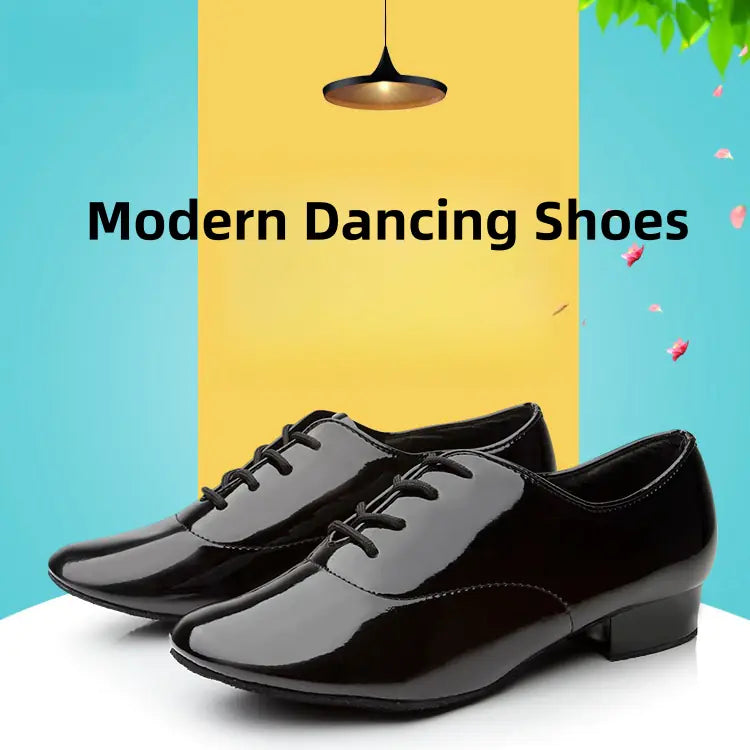 Modern Latin Dance Shoes for Men and Children