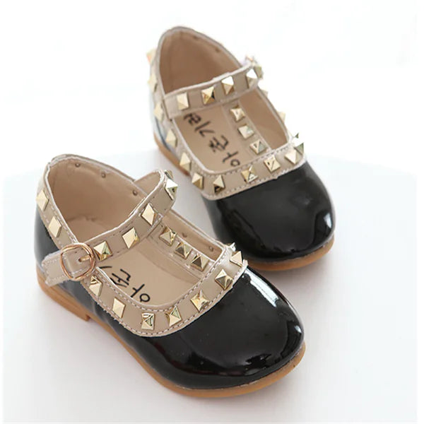 Girls' Princess Dance Flats with Studs