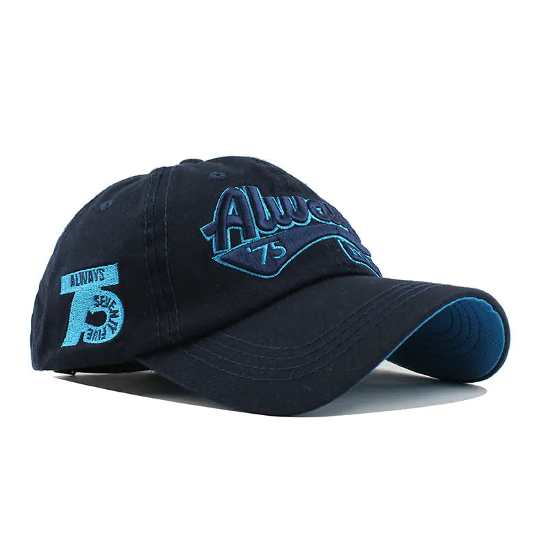 Embroidered Baseball Cap for Couples and Street Dance