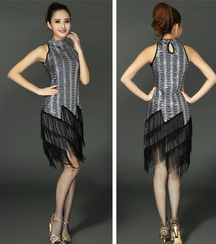 Latin Dance Costume, Skirt, Performance Outfit