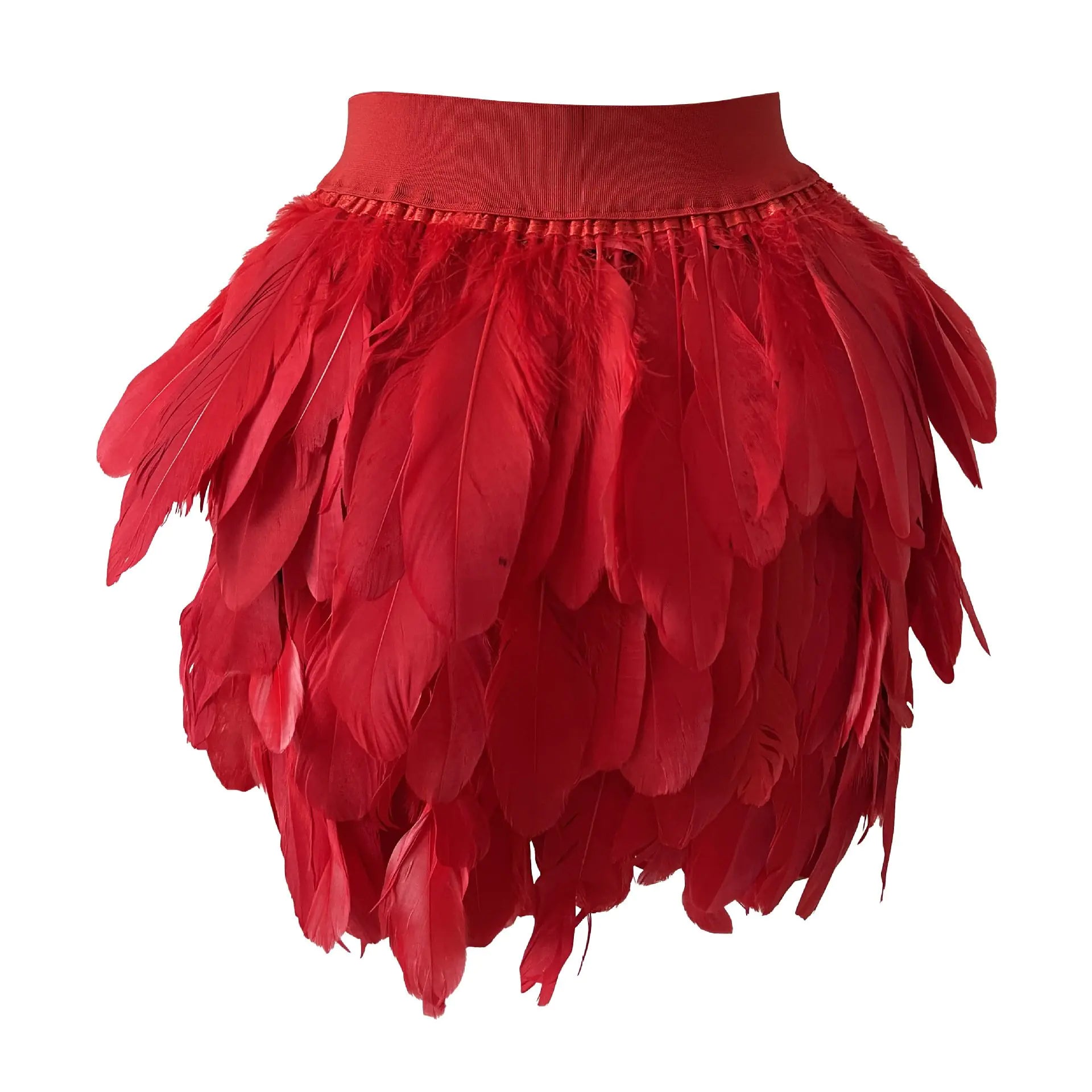 Wild Sexy Feather Skirt for Party and Dance Performance