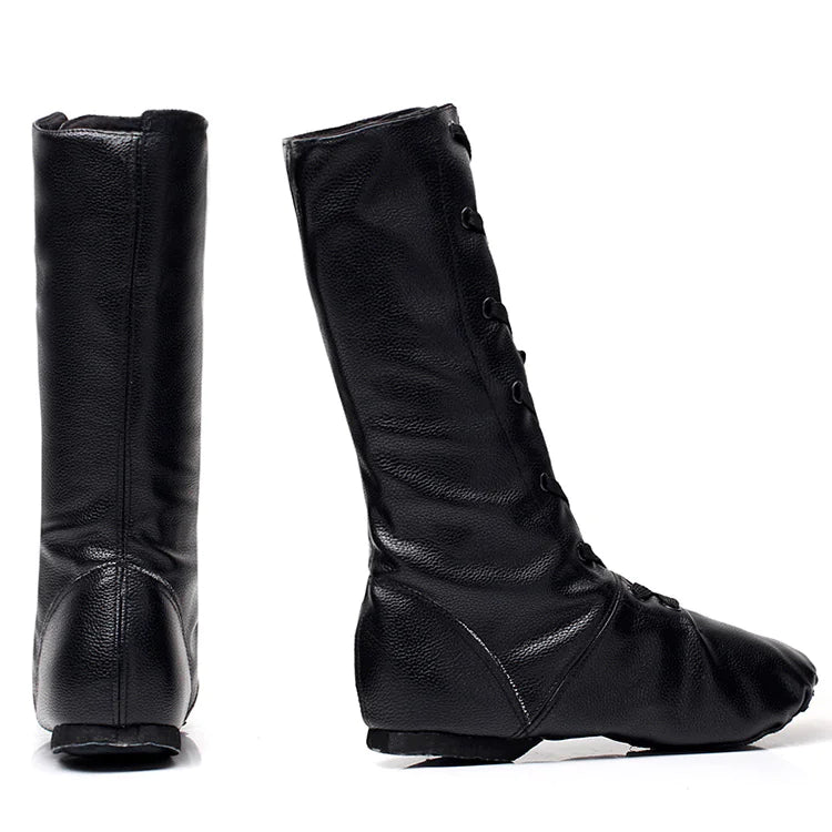 Wholesale Soft Sole PU Jazz Dance Shoes for Kids and Adults