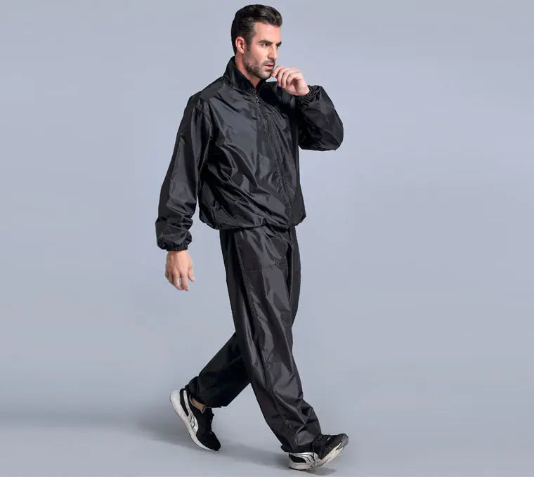 Men's Sweating Dance Workout Set and Sauna Pants