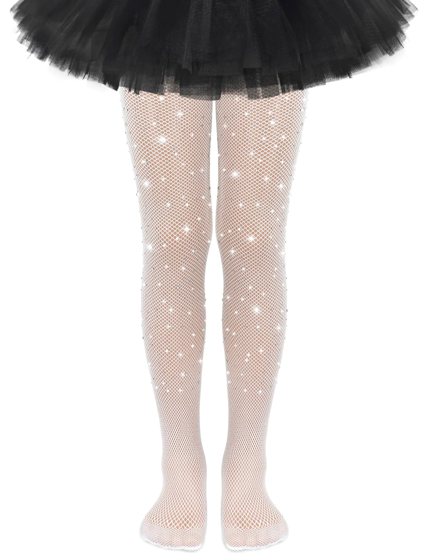 Baby White Tights for Girls White Tights for Toddler Girls Fishnet Tights Toddler Glitter Tights Toddler Sparkle Tights