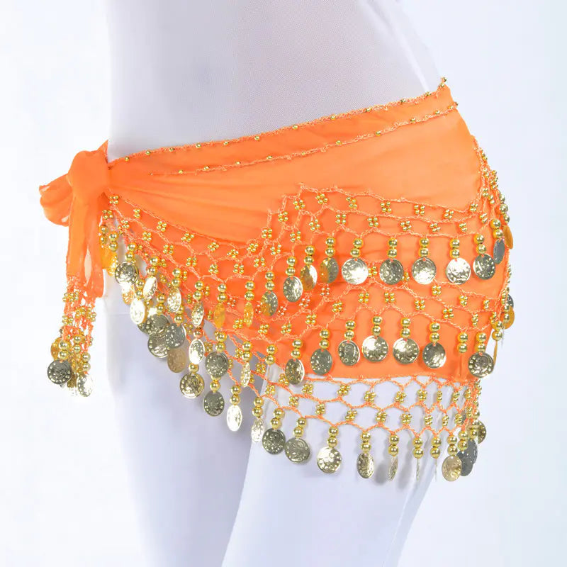 Three-Layer Belly Dance Waist Chain and Waistband