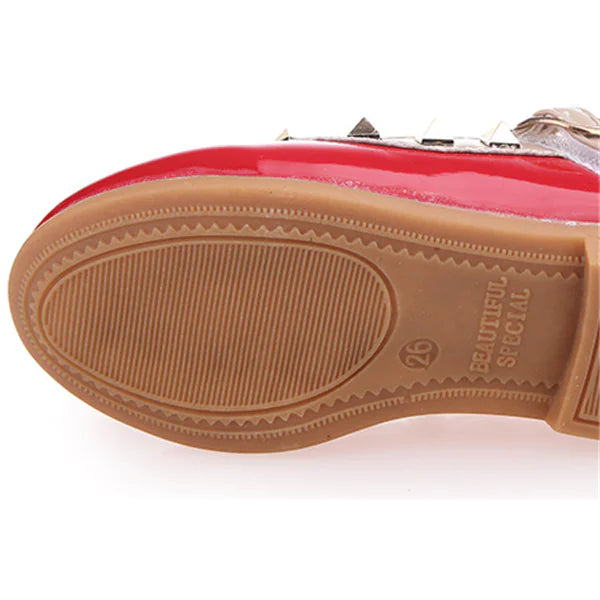 Girls' Princess Dance Flats with Studs