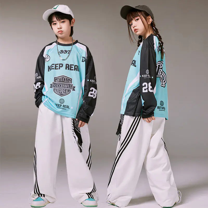 Kids Street Dance Hip Hop Outfit for Boys & Girls