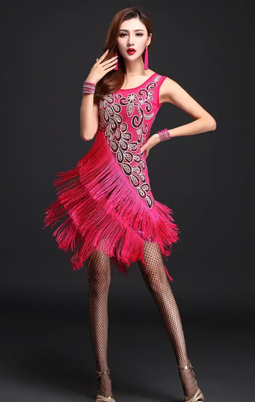 Practice Uniform, Latin Dance Skirt, Performance Outfit