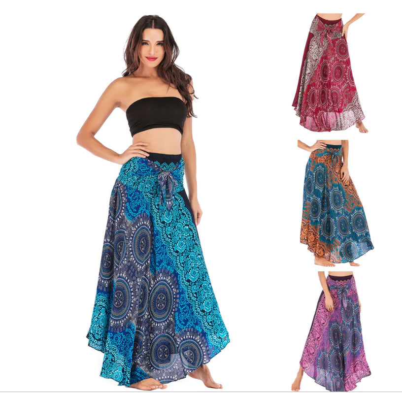 Thai Beach Vacation Dress & Skirt for Belly Dance
