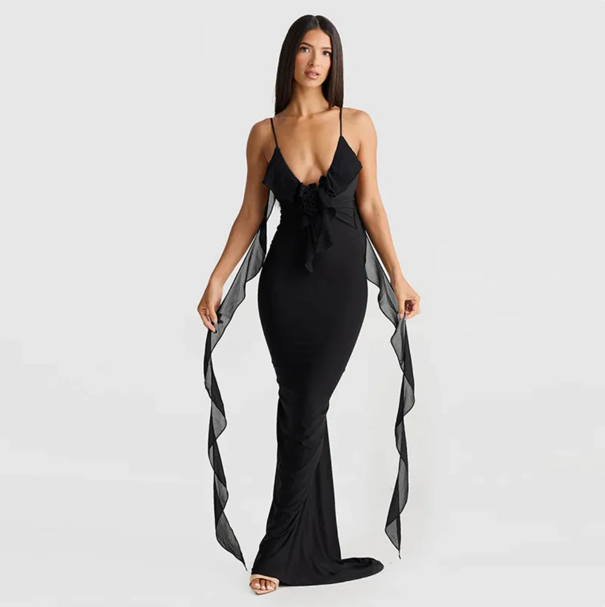 Low Waist Suspender Dress