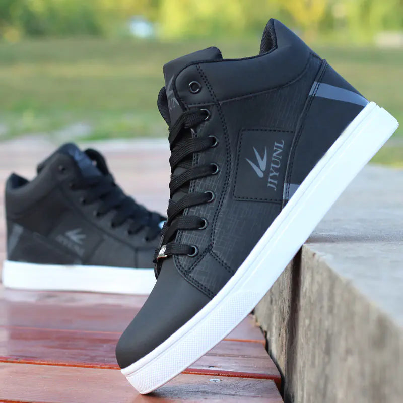 Korean Style High-Top Men's Dance Sneakers