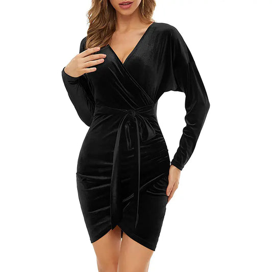 Cocktail Party Long Sleeve Dress for Women