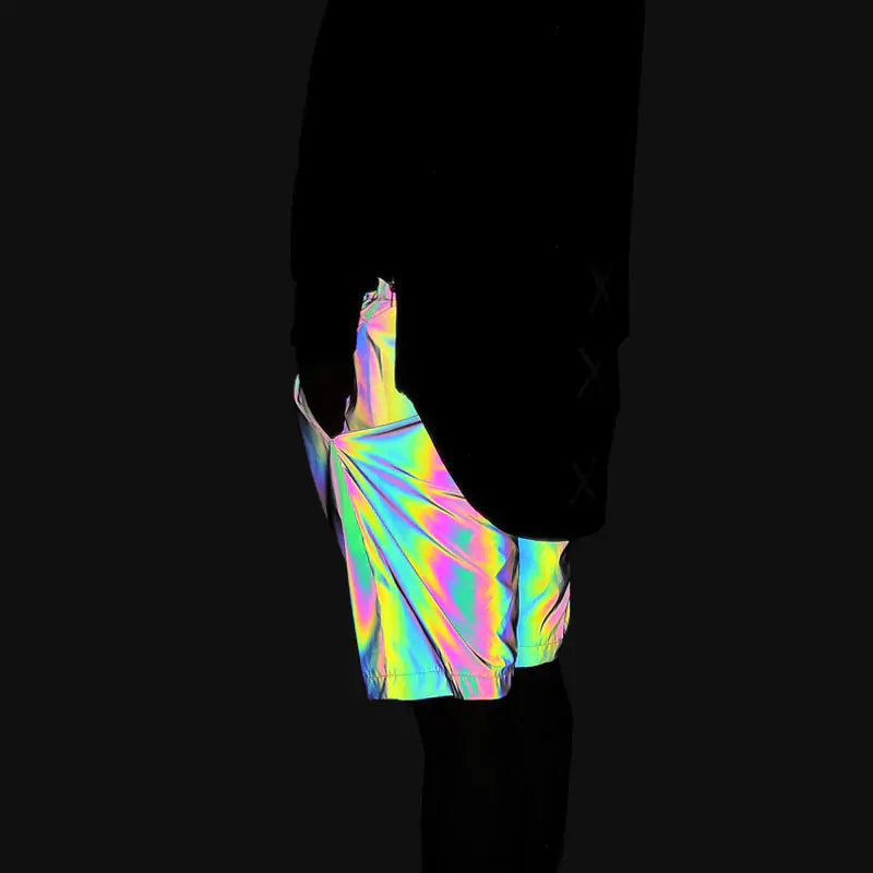 Reflective Colorful Shorts for Street Dance and Sports