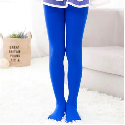 80D Velvet Dance Tights for Kids' Ballet Performance