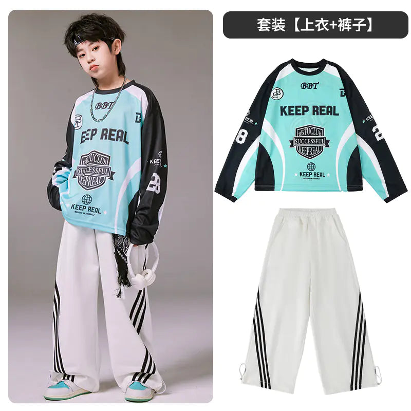 Kids Street Dance Hip Hop Outfit for Boys & Girls