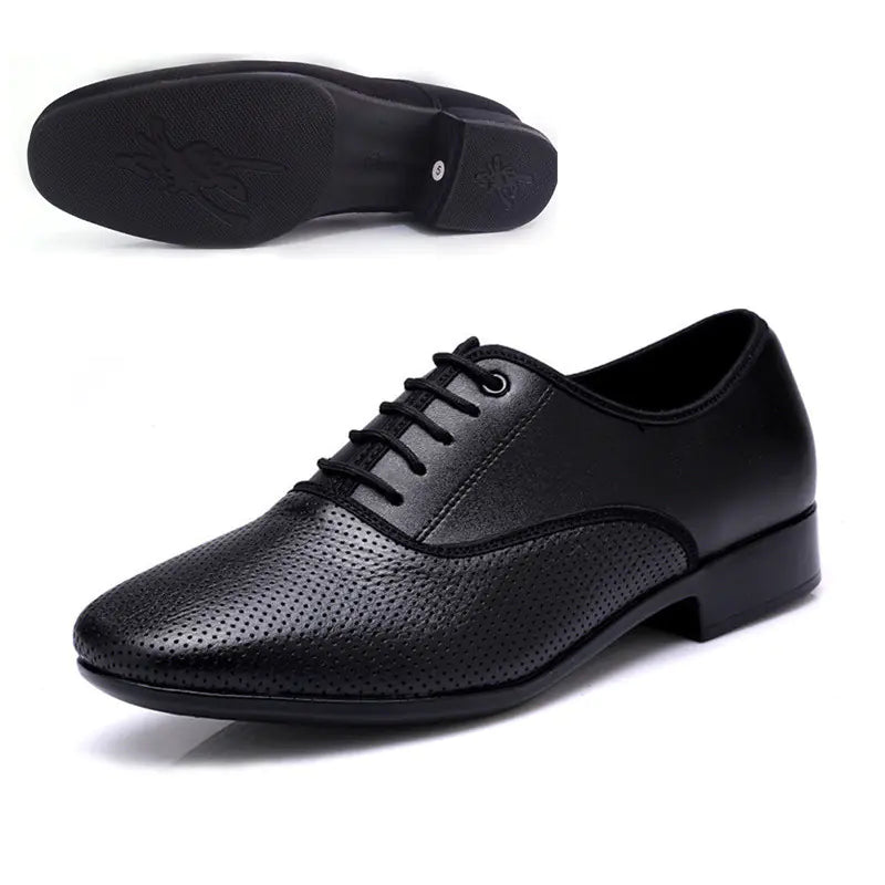Wear-resistant Microfiber Leather Dance Shoes