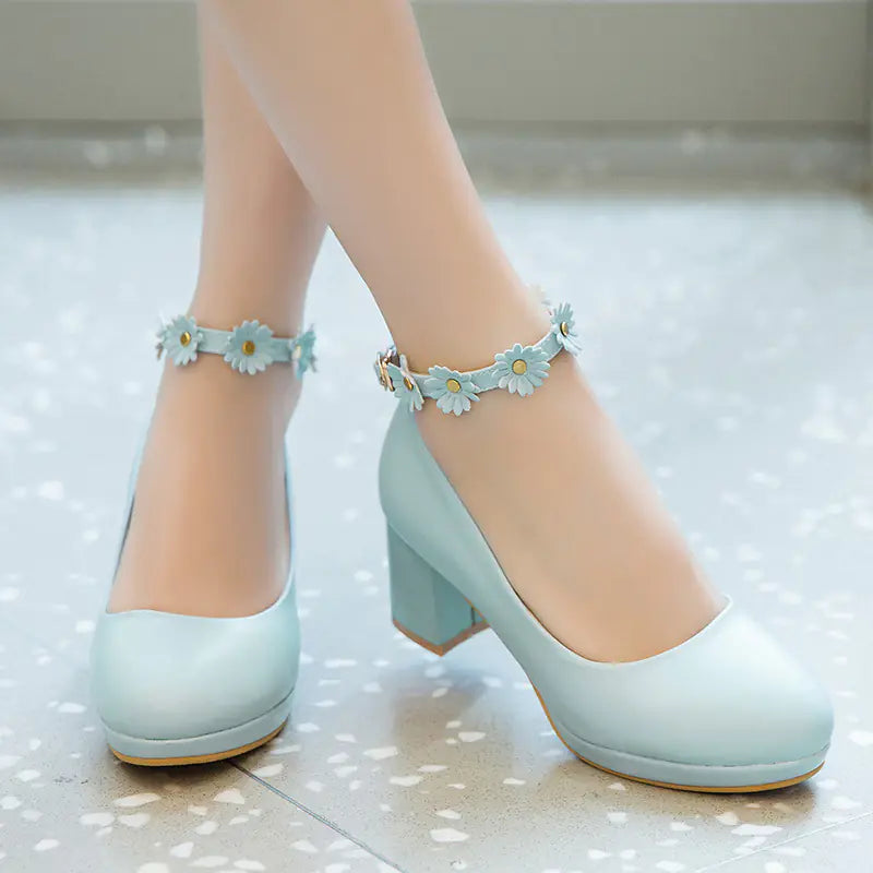 Korean Sweet Princess Shoes for Dance and Formal Wear