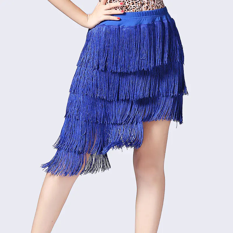 New Latin Dance Skirt for Belly Dance Performance